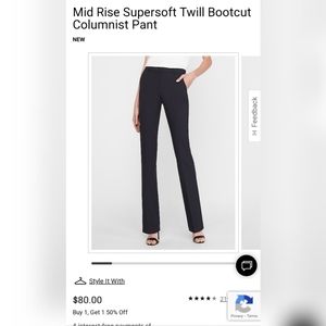 3FOR30 Express Columnist Pant Size 10 Regular